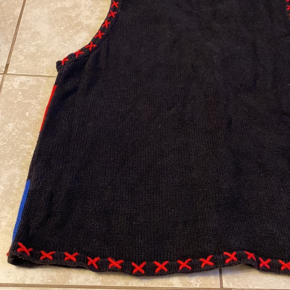 Basic Editions Holiday women's Christmas vest XL. Multicolored. - Picture 14 of 16